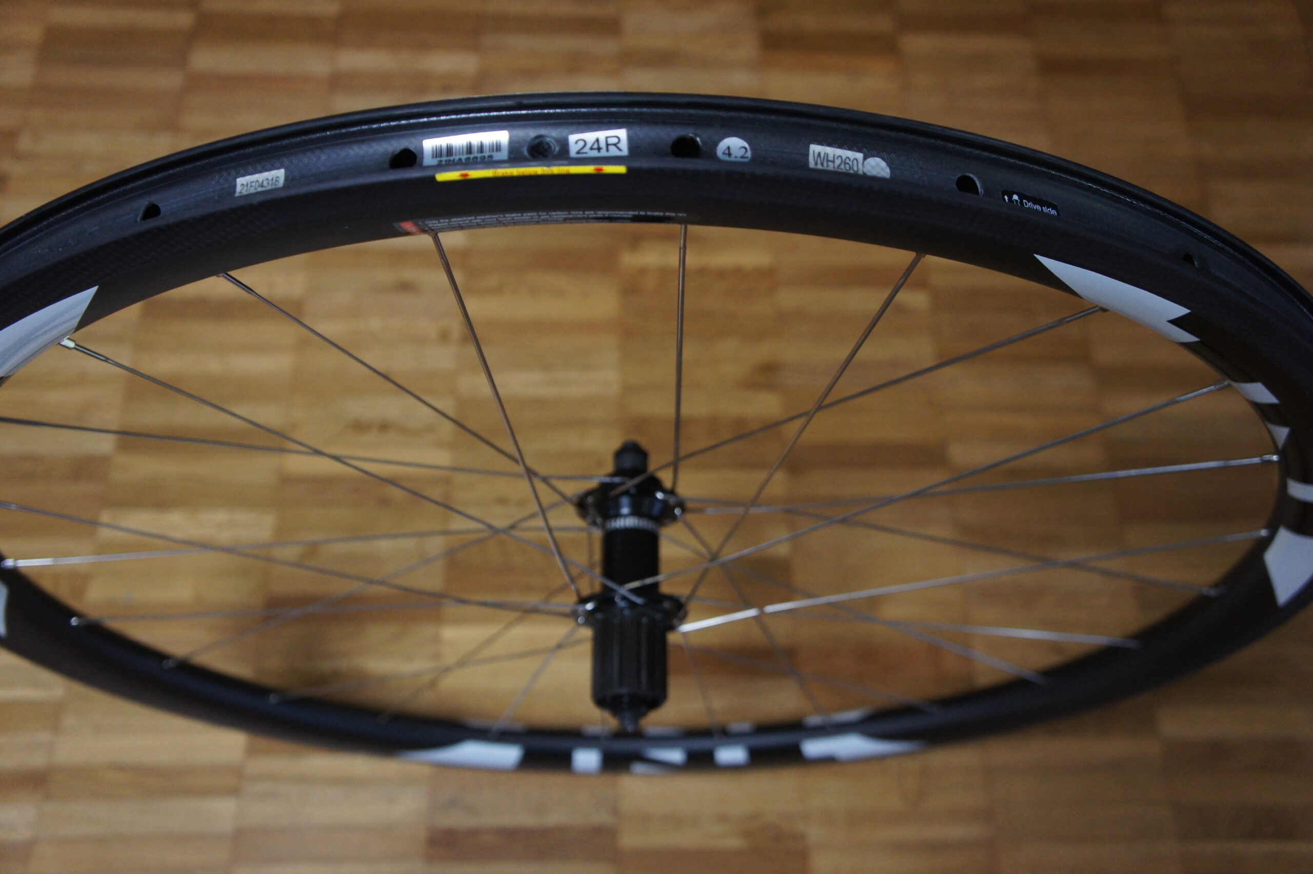 36穴ハブ24穴リムでホイール作製 – 手組ホイールファン